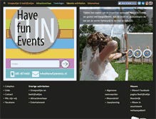 Tablet Screenshot of havefunevents.nl